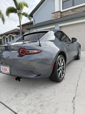 Gray 2021 Mazda MX-5 Miata RF Grand Touring