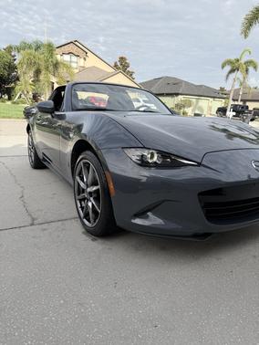 Gray 2021 Mazda MX-5 Miata RF Grand Touring