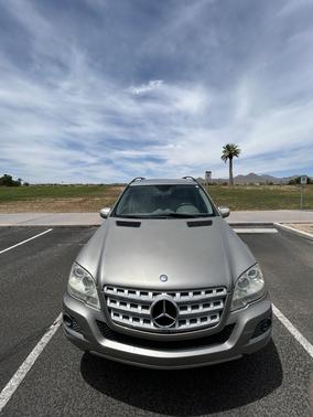 Silver 2009 Mercedes-Benz M-Class ML 350 4MATIC
