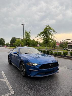 Blue 2018 Ford Mustang GT