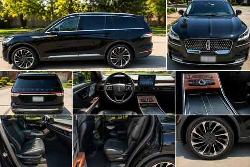 Black 2021 Lincoln Aviator Reserve AWD