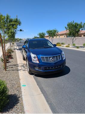 Blue 2013 Cadillac SRX Performance Collection