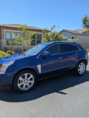 Blue 2013 Cadillac SRX Performance Collection