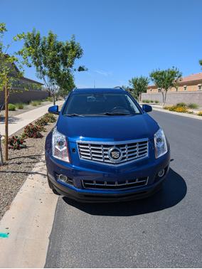 Blue 2013 Cadillac SRX Performance Collection