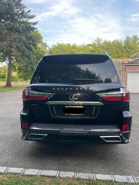 Black 2009 Lexus LX 570 Base