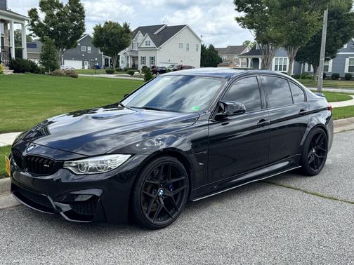 Black 2017 BMW M3 Base