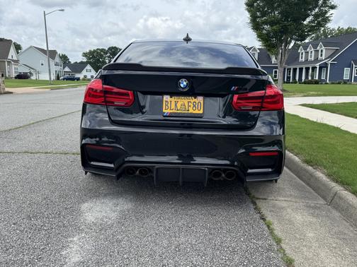 Black 2017 BMW M3 Base