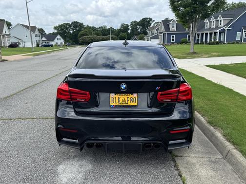 Black 2017 BMW M3 Base