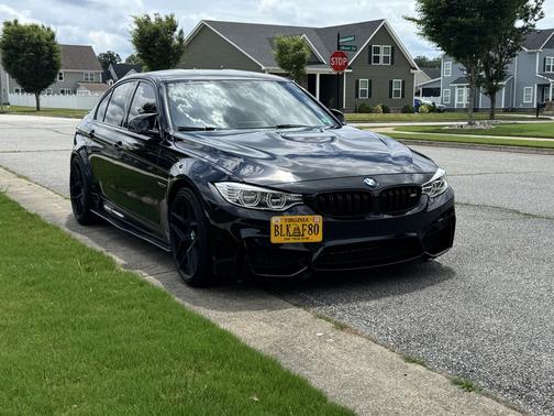 Black 2017 BMW M3 Base