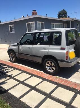 Gray 1995 Suzuki Sidekick JLX Hard Top