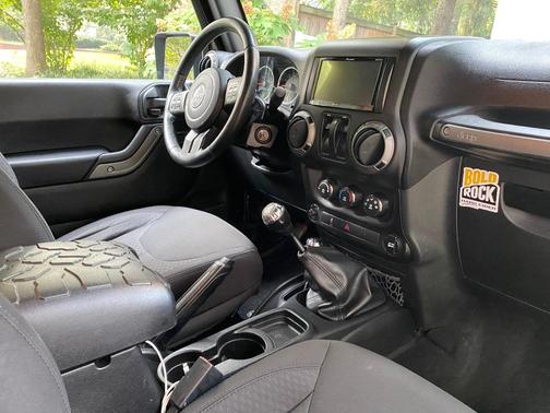 Black 2015 Jeep Wrangler Sport