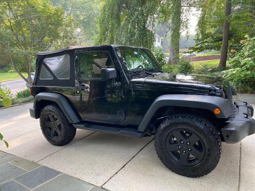 Black 2015 Jeep Wrangler Sport
