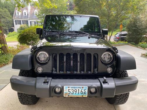 Black 2015 Jeep Wrangler Sport