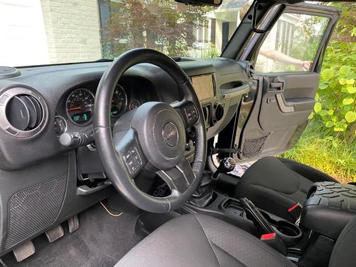 Black 2015 Jeep Wrangler Sport