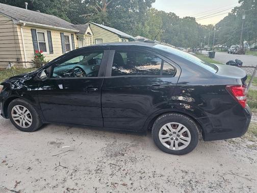 Black 2017 Chevrolet Sonic LS