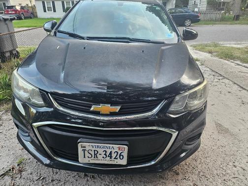 Black 2017 Chevrolet Sonic LS
