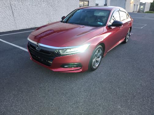 Red 2018 Honda Accord EX-L 2.0T
