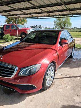 Red 2017 Mercedes-Benz E-Class E 300