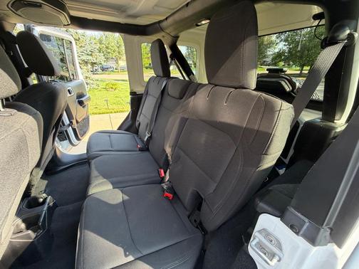 White 2019 Jeep Wrangler Unlimited Sport S