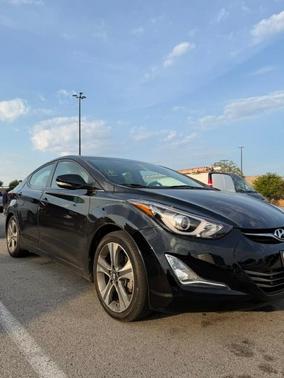 Black 2016 Hyundai ELANTRA Sport