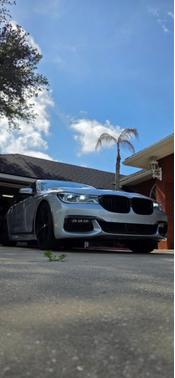 Silver 2018 BMW 750 i xDrive