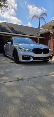 Silver 2018 BMW 750 i xDrive