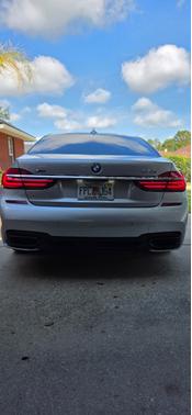 Silver 2018 BMW 750 i xDrive