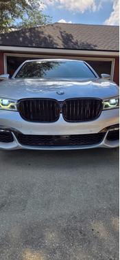 Silver 2018 BMW 750 i xDrive