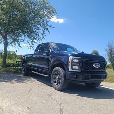 Blue 2024 Ford F-350 Lariat