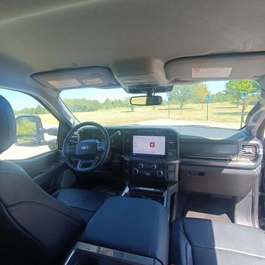 Blue 2024 Ford F-350 Lariat