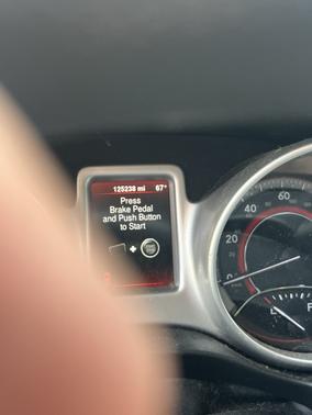 Orange 2014 Dodge Journey SXT