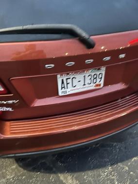 Orange 2014 Dodge Journey SXT
