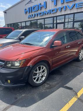 Orange 2014 Dodge Journey SXT