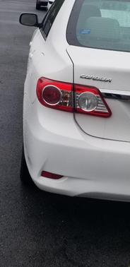 White 2013 Toyota Corolla LE