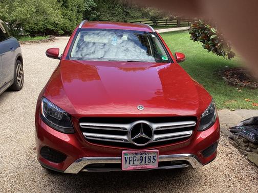Red 2019 Mercedes-Benz GLC 300 Base