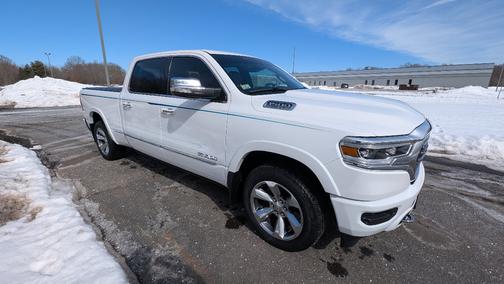White 2020 RAM 1500 Limited