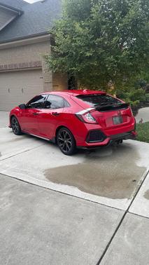 Red 2019 Honda Civic Sport