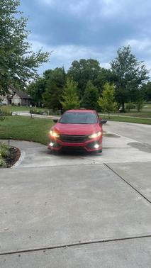 Red 2019 Honda Civic Sport
