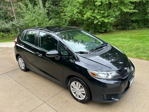 Black 2015 Honda Fit LX