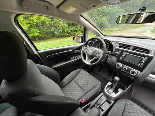 Black 2015 Honda Fit LX