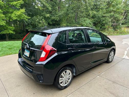 Black 2015 Honda Fit LX