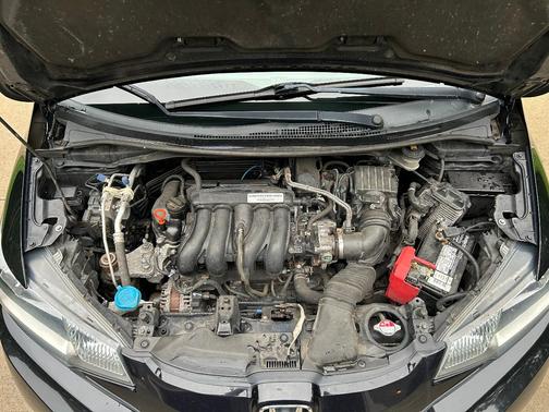 Black 2015 Honda Fit LX