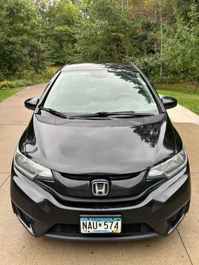 Black 2015 Honda Fit LX