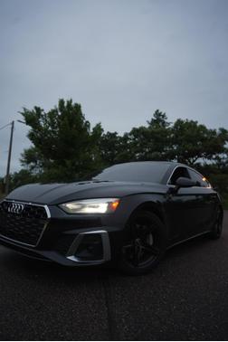 Black 2022 Audi A5 Sportback 45 S Line Premium