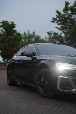 Black 2022 Audi A5 Sportback 45 S Line Premium