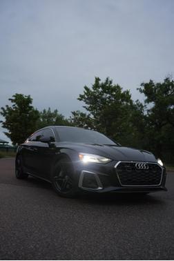 Black 2022 Audi A5 Sportback 45 S Line Premium