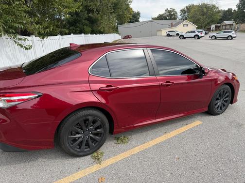 Red 2020 Toyota Camry LE