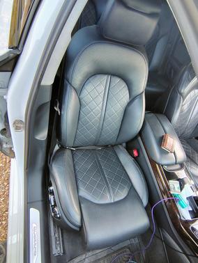 White 2017 Audi A8 L 4.0T Sport