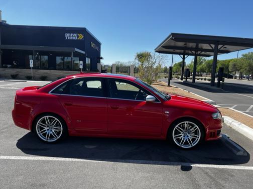 Red 2007 Audi RS 4 Base