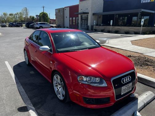 Red 2007 Audi RS 4 Base